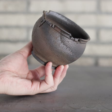takero pot / モミテツ (3.5号)  no.1228-203