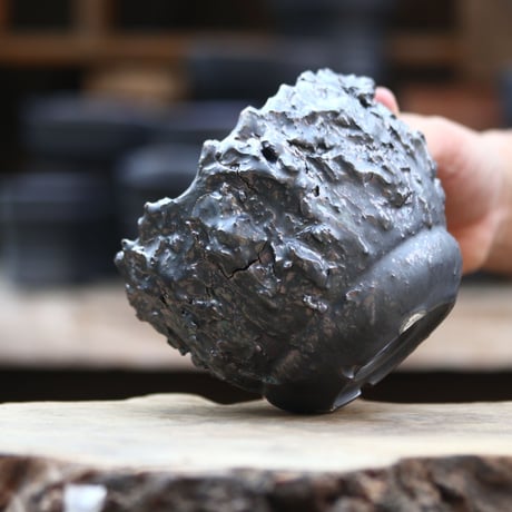 Yuta  Uchida 〝black  rust″ / humanity pot   no.32413