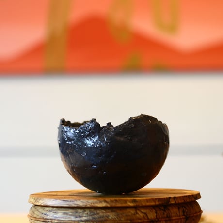 たけろうポット/ 炭焼チギリ(ツヤあり)/ M   no.423-12