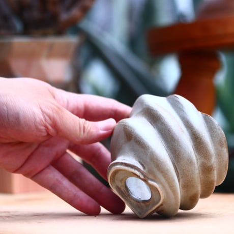 P&A ceramic ware / spiral pot 　no.612-P12
