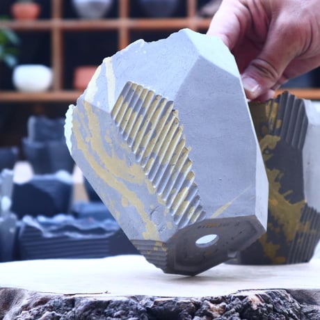 N/OH   澪標   S  /  Smoky gray (dripping Gold)   no.40408
