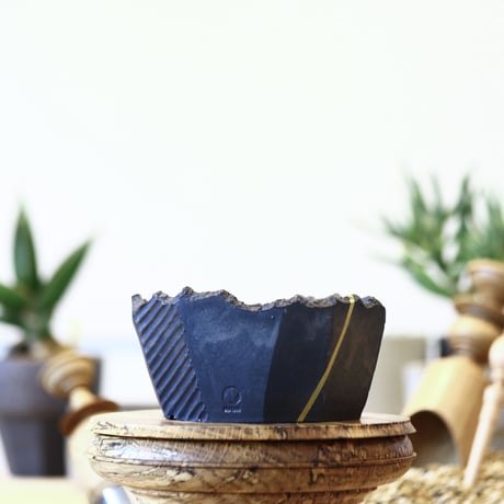 N/OH   澪標 / N-Black + gold line / S   no.611-47