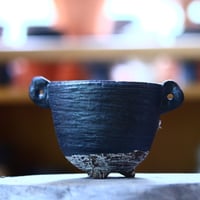 joint pot   安西桂   ×   安西岳郎   親子鉢〝土の子″ M ミミツキ  no.1018-41