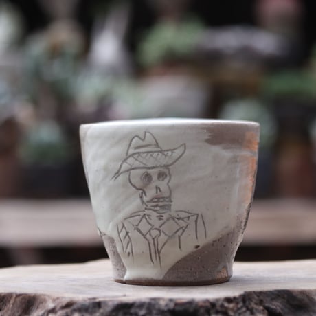 Andrew  Gemrich〝calavera″／humanity pot  no100267