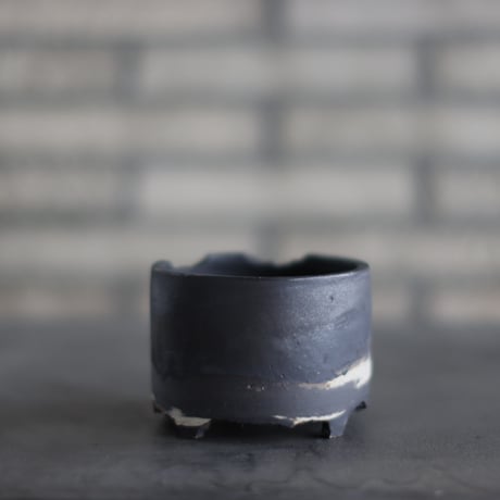 N/OH / コロ鉢 / MARBLE NOHBLE + Strokes / SS (3.5号)  no.1025-36
