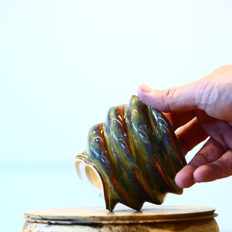 P&A ceramic ware / spiral 　no.218-16