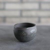 TAKERO POT / Chigiri / 炭化焼成 / L (4.5号) no.308/