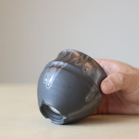 Yuta Uchida / black glaze (2号鉢)  no.330-14