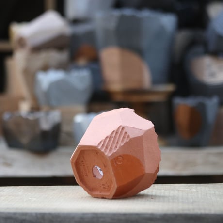 N/OH 澪標 / SS / Persimmon + gold moon  no.1211/118
