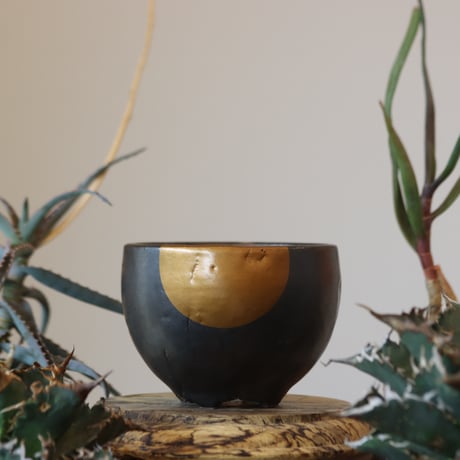 N/OH / コロ鉢 / Black + Moon / SS   no.929-28