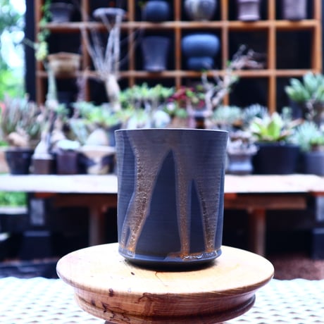 Yuta  Uchida 〝gold glaze″   /   humanity pot       no.548
