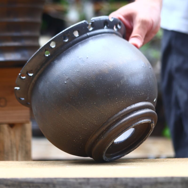 たけろうポット / テツ no.828-93 | 芽の巣山