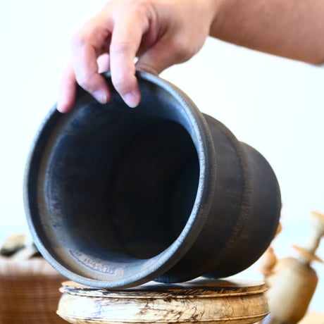 Atsushi Funakushi〝ashman″ / humanity pot    no1112-70