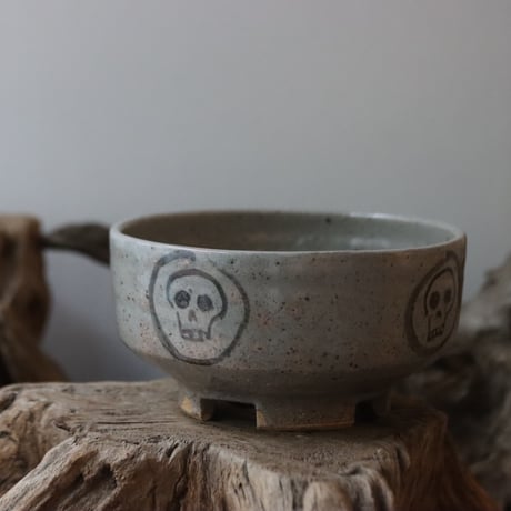 Andrew Gemrich〝CALAVERA″ / humanity pot  no.920-C16