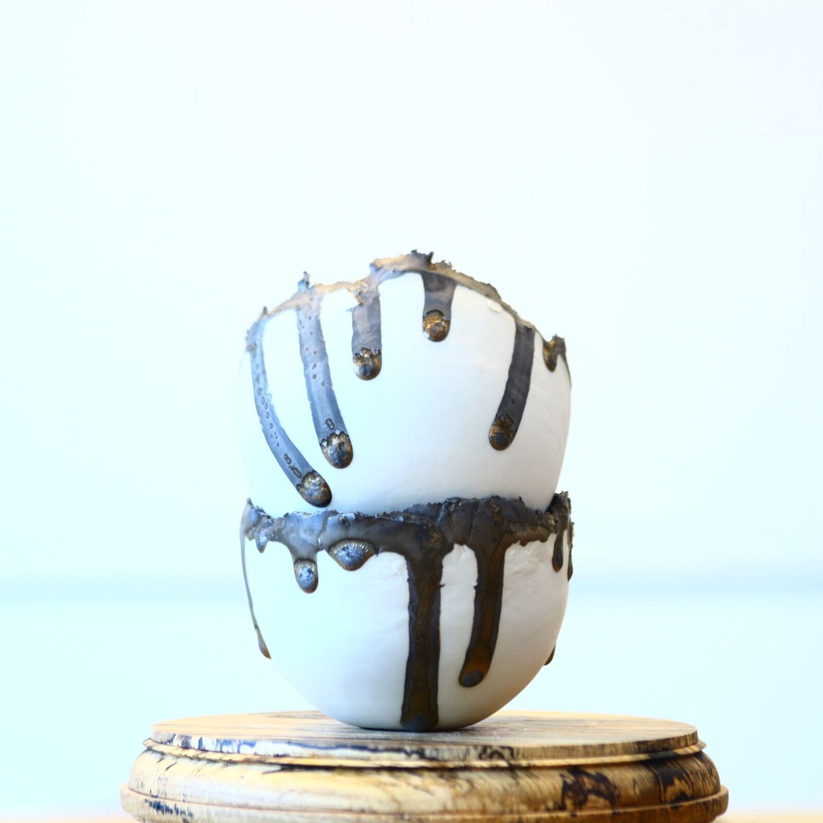 たけろうポット / チギリ / ハクガネ / L no.1029② | 芽の巣山