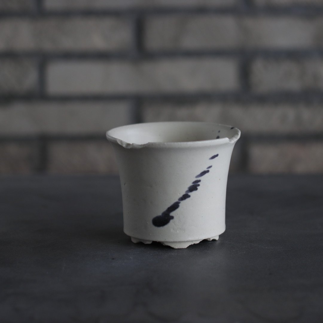 N/OH / ラン鉢 / dripping / W.呉 / XS (3号) no.215-2