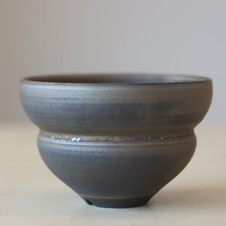 Yuta Uchida / gold glaze (4号鉢)  no.330-75