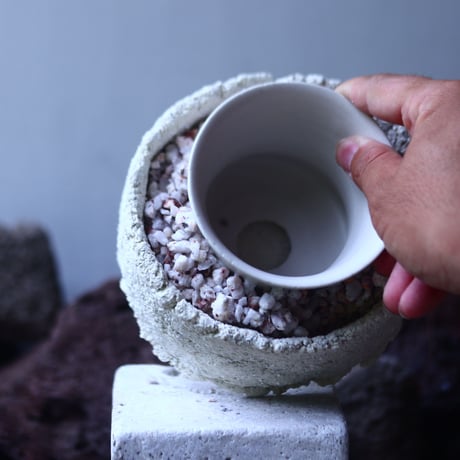 【HAKASEPOT 】〝BREAK I POT″  /  Shiro   M   予約販売