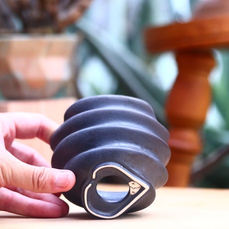 P&A ceramic ware / spiral pot 　no.612-P14