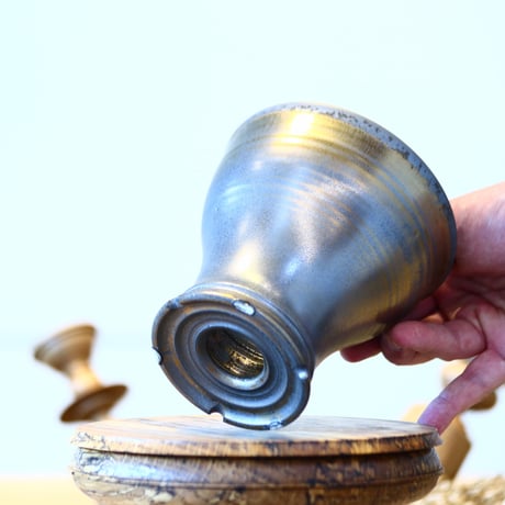 Yuta Uchida〝gold rust″ / humanity pot    no514-U43