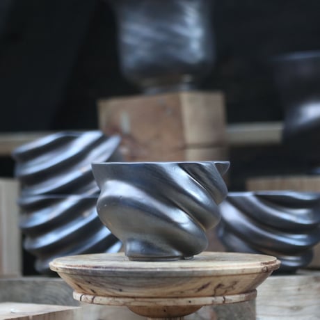 P&A ceramic ware / spiral pot 　no.108-116