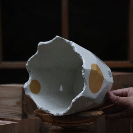 N/OH【澪標-芽の巣山別注】山ノ月ホワイト+ moon / L    no.1204/176