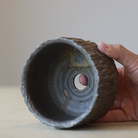 TAKERO POT / TETSU (3号鉢)  no.323-4