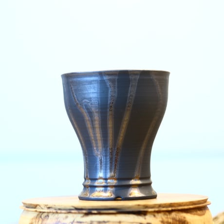 Yuta Uchida / gold glaze / humanity pot    no.1231-42