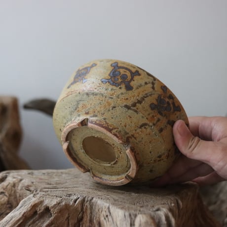 Andrew Gemrich〝CALAVERA″ / humanity pot  no.920-C61
