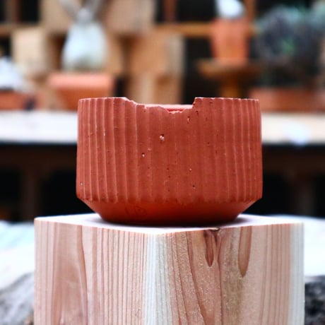 N/OH コロ鉢 / XS / Persimmon    no.417/87