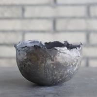 TAKERO POT / Chigiri / 炭化焼成 / XL (5号)  no.308/14