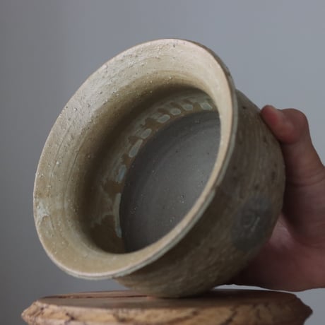 N/OH / コロ鉢 / Ocher + Moon / S   no.728-55