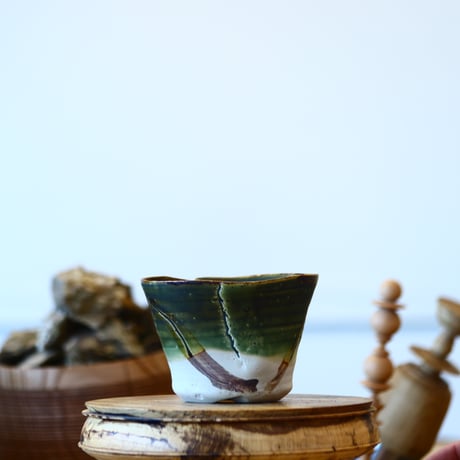 Mie Maeda〝verde″ / humanity pot    no1112-37