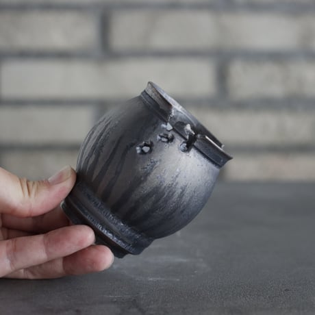 takero pot / mushikui / テツ (2.5号)  no.531-45