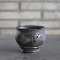 takero pot / mushikui / 炭化焼成 (3号)  no.531-99