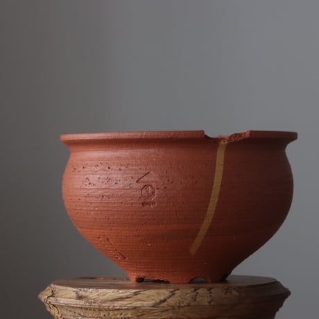 N/OH / コロ鉢 / MARBLE NOHBLE + Line / S   no.728-85