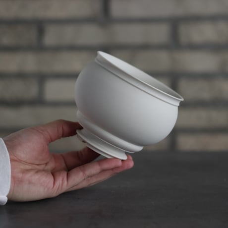 takero pot / 白 (3.5号)  no.201-17