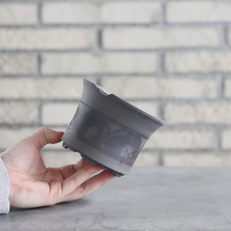 N/OH / ラン鉢 / Strokes / B.B. / SS (4号) no.222-2