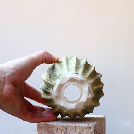 soso/礎礎 /Bowl /Olive Reef (base white)/M   no.212/ORM1