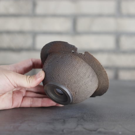 takero pot / モミテツ  (4.5号)  no.1228-207