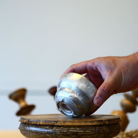 Yuta Uchida〝silver rust″ / humanity pot    no514-U86