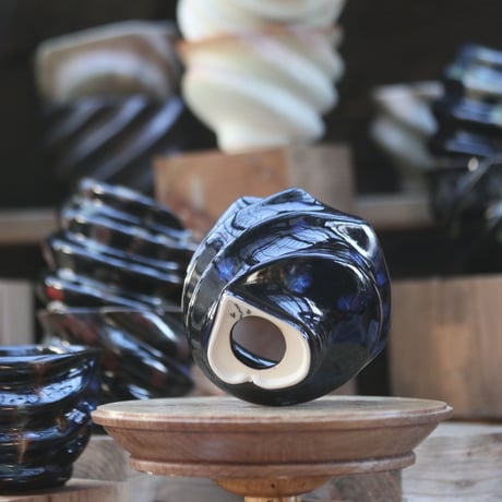 P&A ceramic ware / spiral pot 　no.108-101