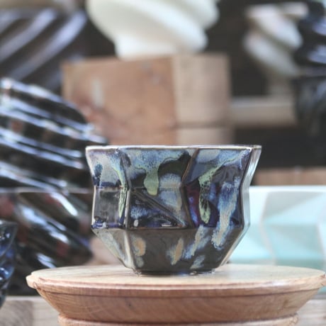 P&A ceramic ware / polygon pot 　no.108-82