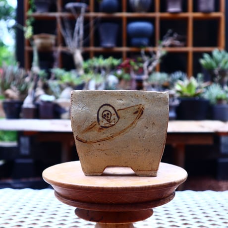 Andrew  Gemrich  〝calavera″   /   humanity pot     no.513