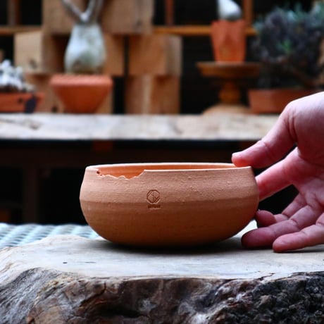 N/OH コロ鉢 / SS / Persimmon    no.417/82