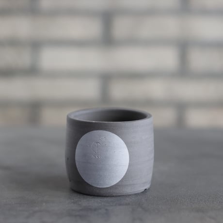 N/OH / コロ鉢 / rich black ＋ Moon / XS (2.5号)  no.1109-270