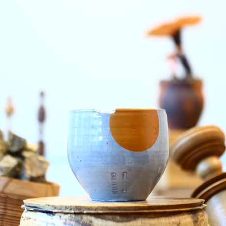 N/OH / コロ鉢 / Blue gray + Moon / SS    no.1203178