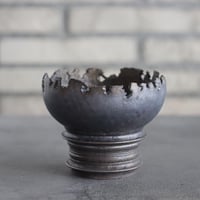 takero pot / mushikui / 炭化焼成 (3.5号)  no.531-84