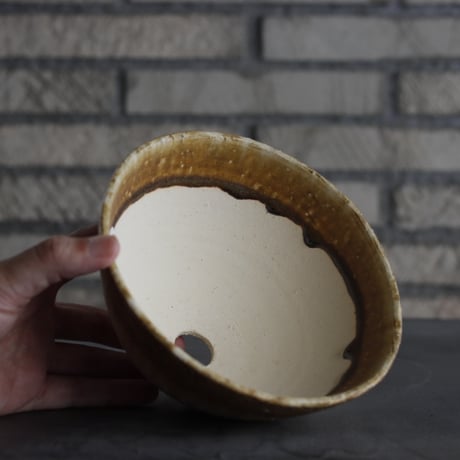Takero Anzai × Tomoharu Nakagawa / 山山 特別共作鉢 (5.5号) no.914-6