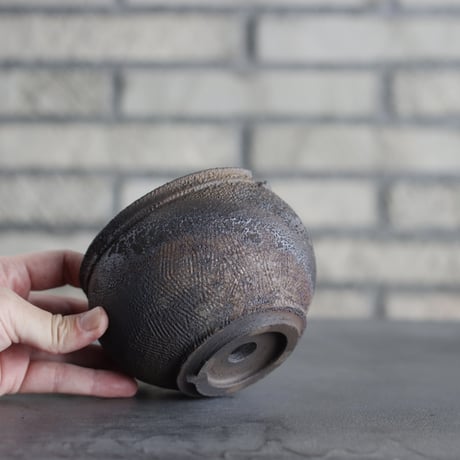 takero pot / モミテツ  (4号)  no.1228-129